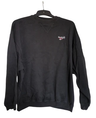 Reebok Vintage Early 90s Pullover Sweater Jumper - XL - Black - Image 1 of 4