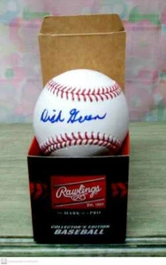 PALLA DA BASEBALL MLB OAKLAND A'S 72-74 FIRMATA VERDE SPESSO RARA! - Foto 1 di 1