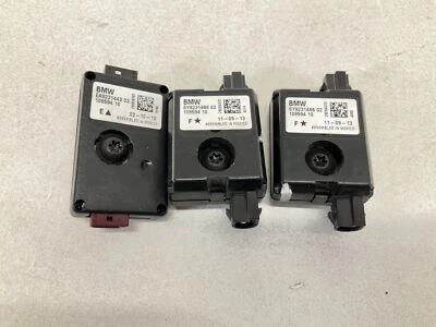 12-18 BMW 320i F30 antena aérea amplificador módulo conjunto de 3 fabricante de equipamento original  - Imagem 1 de 4