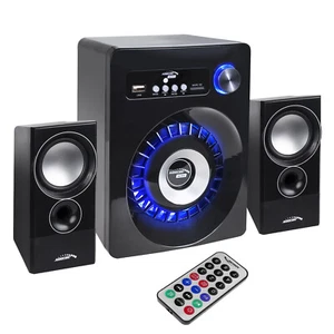 Un ensemble de haut-parleurs Bluetooth 2.1 Radio FM, entrée pour carte TF, AUX, - Afbeelding 1 van 10