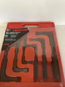 TEKTON JUMBO HEX KEY WRENCH SET, 6 PIECES-SAE - Picture 1 of 2
