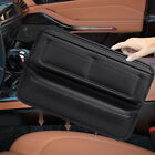 Leather Car Seat Gap Storage Bag Crevice Box Card Organizer Car Accessories