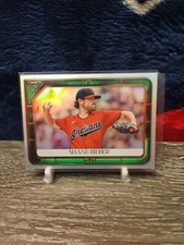 2021 Topps Gallery Green 118/125 Shane Bieber #85