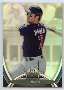 2013 Bowman Platinum Baseball - #77 - Joe Mauer - Minnesota Twins - Picture 1 of 1