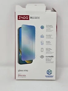 ZAGG InvisibleShield Glass XTR2 Full Screen Protector for Apple iPhone 14 Pro - Photo 1 sur 2