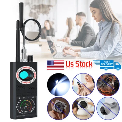 K68S Wireless RF Detector Anti-Spy Camera GSM Bug Tracker Finder Signal Scanner - Image 1 of 4