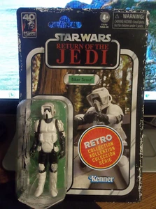 Star Wars 40th ROTJ Return of the Jedi Vintage Retro Biker Scout "NUEVO" - Imagen 1 de 4