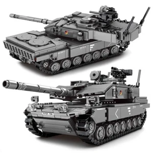 WW2 Leopard 2A7+ Tank 898pcs. Brand New. blocks Building Sembo Survival Warfare - Picture 1 of 7