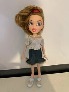 Vintage 2001 Bratz MGA Purple Eyes Meygan Fashion Doll  - Denim Skirt - Picture 1 of 4