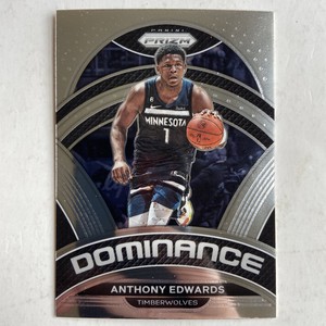 2022-23 Panini Prizm Anthony Edwards Dominance Minnesota Timberwolves #17