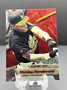 1994 Bowman's Best Rickey Henderson Oakland Athletics #4