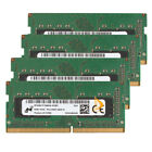 Micron 4X 8Gb 1Rx8 Pc4-19200 Ddr4 2400T 1.2V Sodimm Laptop Memory Ram Intel %32G