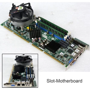 INDUSTRIELLES SLOT MOTHERBOARD MAINBOARD PCIE-Q350-R11 REV: 1.1 USB VGA LAN M902 - Bild 1 von 4