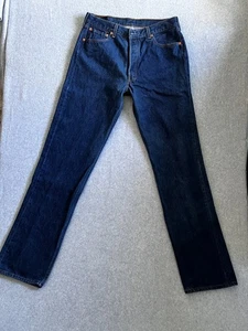 Mens Levi 501 Jeans W36 L36 Button Fly - Picture 1 of 6
