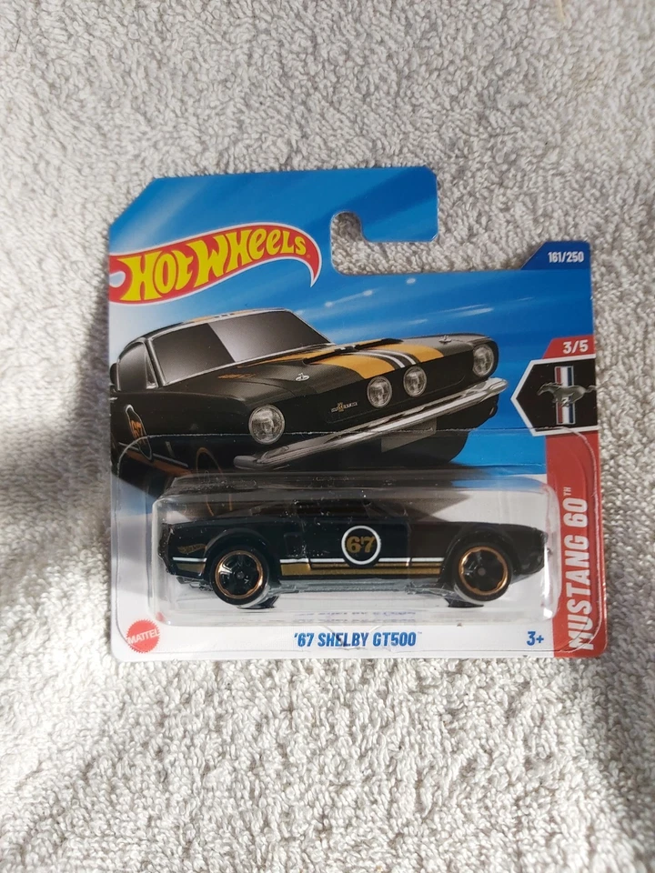 Hot Wheels '67 Shelby GT500 Black/Gold New 2025 - Image 1 of 1