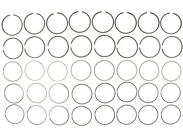 Juego de anillos de pistón 16DWVS53 para Aerobus Deluxe Marathon Taxicab 1965 1966 1967 1968 Foto 1 de 1