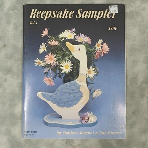Keepsake Sampler Vol 1 Vintage Tole Painting Pattern Book Scheewe Stempel - Picture 1 of 6