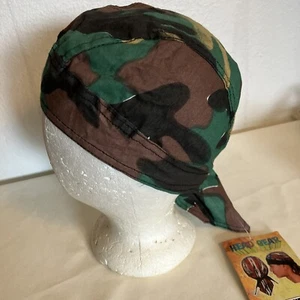 Skull Cap Doo Rag Motorcycle Biker Head Gear Cancer Patient Head Wrap NEW - Picture 1 of 6