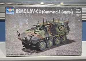 TRUMPETER - USMC LAV-C2 (COMMAND & CONTROL)  1:72 Model Kit 07270 ~ New in Box - Picture 1 of 3