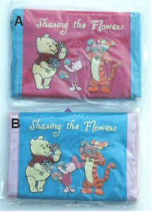 Wallet Trifold Disney Winnie the Pooh Piglet Tigger Flower Girl Pink Blue NEW
