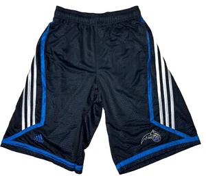 Adidas Orlando Magic NBA Basketball Black 3 Stripes Shorts (Men’s Size Small) - Picture 1 of 10