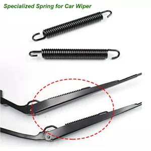 Car Wiper Spring Expansion Tension Springs Black Steel Wire Diameter 2.8mm 2.2mm - Picture 1 of 10