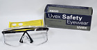 UVEX SAFETY GLASSES S2500 ASTRO OTG BLACK FRAME, New in Box