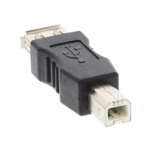 H48 USB2.0 A Buchse zu B Stecker Kabel Festplatte Adapter für PC Drucker Scanner - Picture 1 of 8