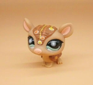 Littlest Pet Shop #1007 Brown Orange Swirl Spots Postcard Armadillo ~ LPS - Picture 1 of 5
