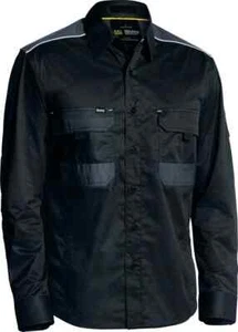 Bisley workwear Mechanical stretch long sleeve shirt