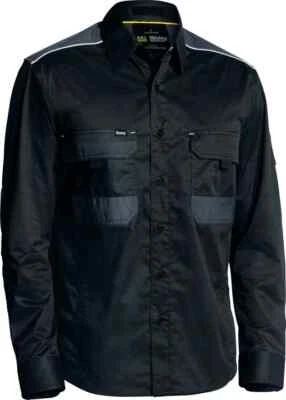 Bisley workwear Mechanical stretch long sleeve shirt