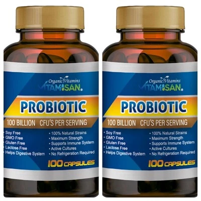 Probiotic Flora colon Probioticos Digestion 100 Mil billones Cfu 200 - Image 1 of 4