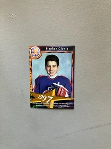 Stephen Gionta   Pee Wee Card 1997  Pee Wee Quebec Tournament - Picture 1 of 1