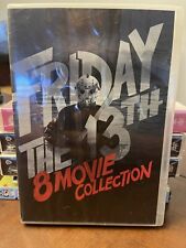 NEW DVD Friday The 13th 8 Movie Collection