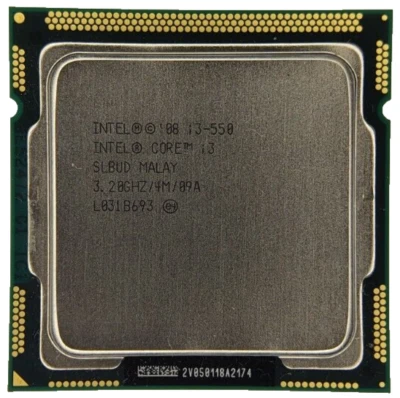 Intel Core i3-550 3.2GHz Dual-Core (CM80616003174AJ) Processor - Image 1 of 2