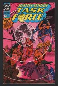 JUSTICE LEAGUE TASK FORCE #2, 1993, DC Comics, en muy buen estado, ¡dirigido a la muerte! - Imagen 1 de 1