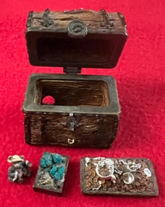 Boyd’s Bears Uncle Bean's Treasure Boxes Indy’s Treasure Chest Pirate McNibble - Picture 1 of 20