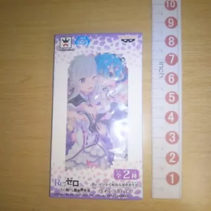 A72887 Re:Zero Starting Life in Another World Wallet Emilia Rem - Picture 1 of 4