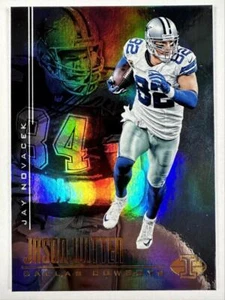 Panini Illusions 3 Jason Witten Jay Novacek Rainbow Foil Dallas Cowboys 2017 - Imagen 1 de 2
