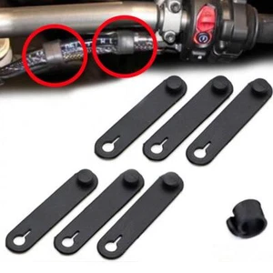 10x Botón Fijación Lazo Cable Brida para Marco Motocicleta Fijación Lazos Cable B9O3 - Imagen 1 de 11