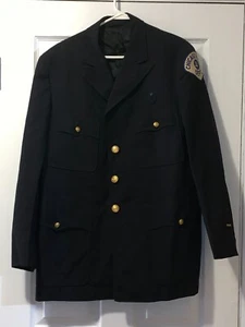 VINTAGE RAEFORD WORSTED MEDIUM WOOL POLICE JACKET - Picture 1 of 8