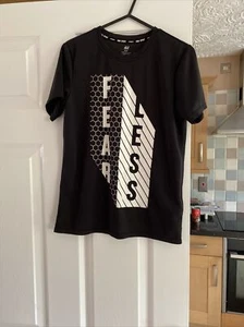 Boys H&M Sport Black t shirt Age 10/12 - Picture 1 of 3