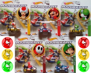Nintendo Super Mario Kart - Elige y elige - Figuras y karts diecast de Hot Wheels - Imagen 1 de 13