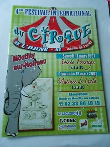 Programm Circo Circus Cirque de L'orne Montilly sur Noireau 2007 - Bild 1 von 1