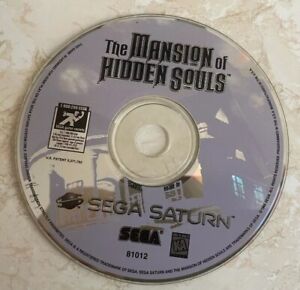 Mansion of the Hidden Souls (Sega Saturn, 1995) Disc Only