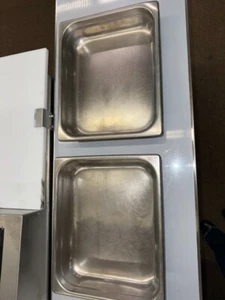 2 Vollrath Half 1/2 Size 2-1/2"D Steam Food Pan Stainless NSF Restaurant 2022-5 - Picture 1 of 4