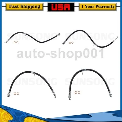 Manguera de línea de freno delantero trasero para Lexus ES350 2012 2011 2010 2009 2008 2007 Foto 1 de 4