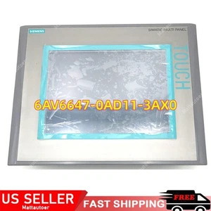 New Siemens 6AV6647-0AD11-3AX0 SIMATIC HMI KTP600 6" Panel 6AV6 647-0AD11-3AX0 - Picture 1 of 5
