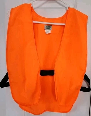 VTG Ozark Trail Blaze Orange Hunter Safety Vest OSFA Polyester Hook Loop Closure - Image 1 of 4