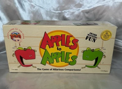 Juego de Cartas Manzanas a Manzanas 2001 De Colección - Juego de Hilarantes Comparaciones Foto 1 de 4